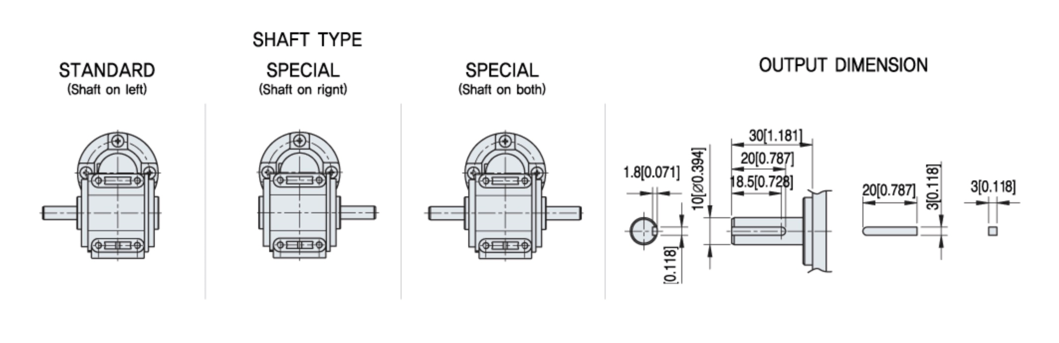 Right Angle Worm Gear Motors